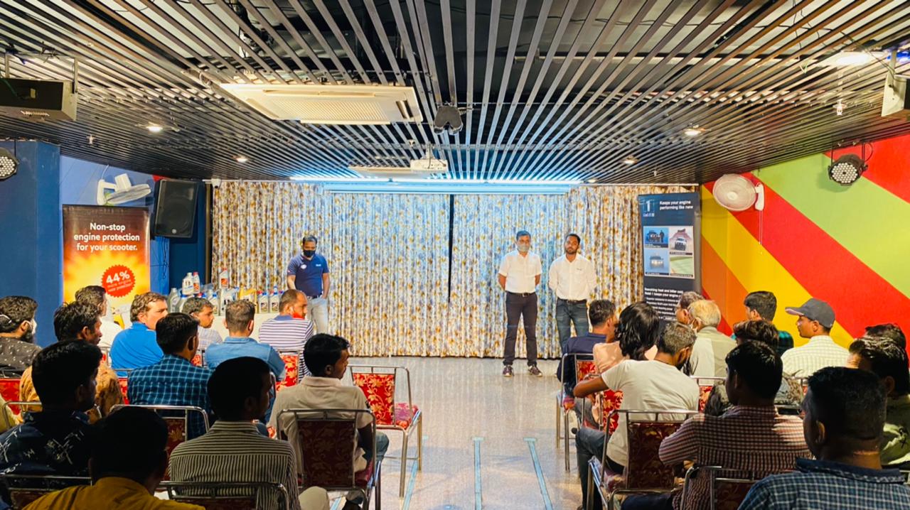 Conference session in progress at Hotel Sheetal